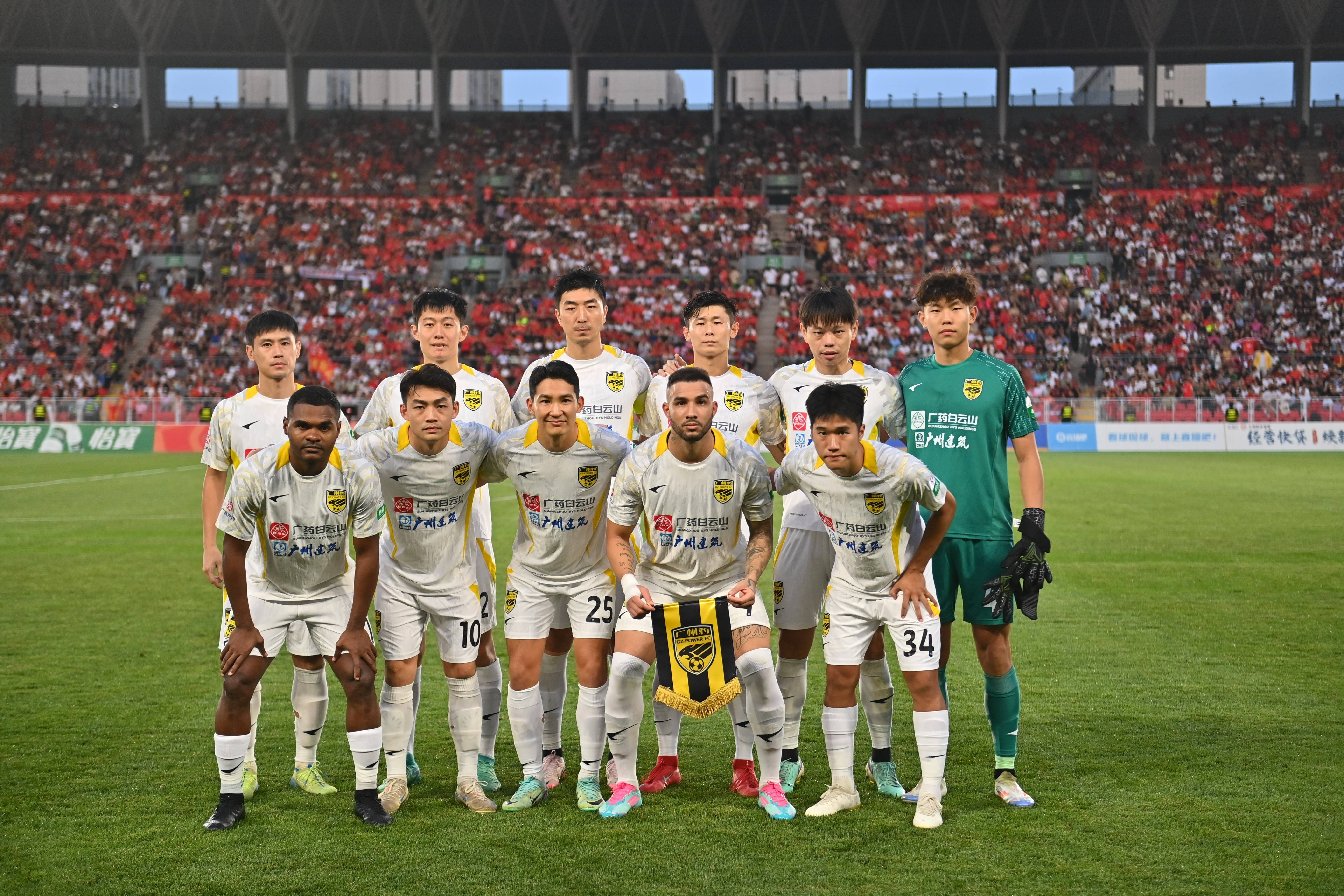 广州队的阵容